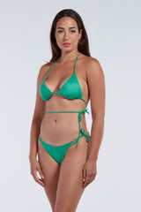 Bikini Dainetto slip laccetti verde